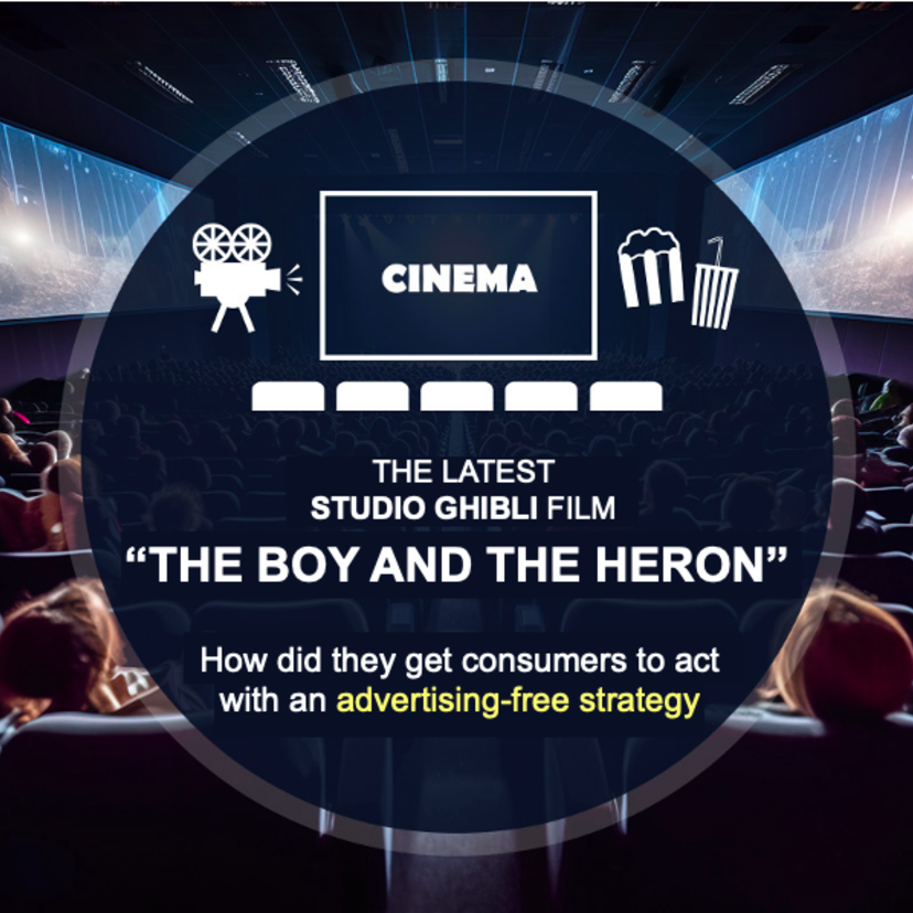 Ghibli's latest work "The Boy and the Heron”: successful advertising-free strategy