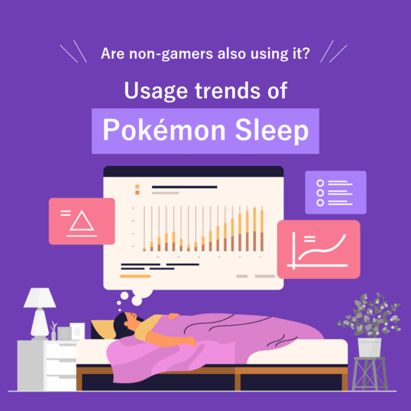 Are non-gamers also using it? Usage trends of the new sleep app Pokémon Sleep