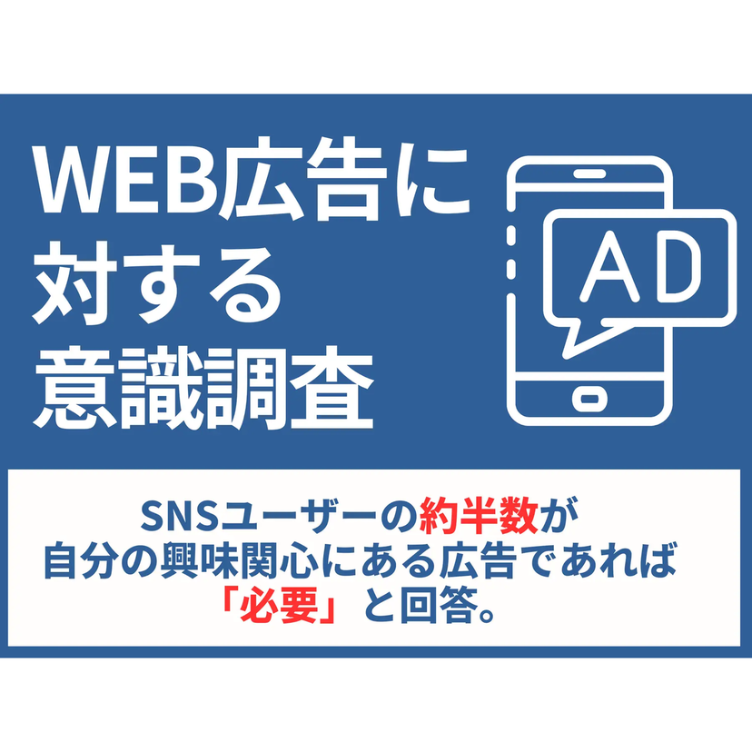 約5割がWEB広告への印象を"ポジティブ"と回答　消費者は広告にも常に新鮮な情報やトレンドを求めている【リンクアンドパートナーズ調査】