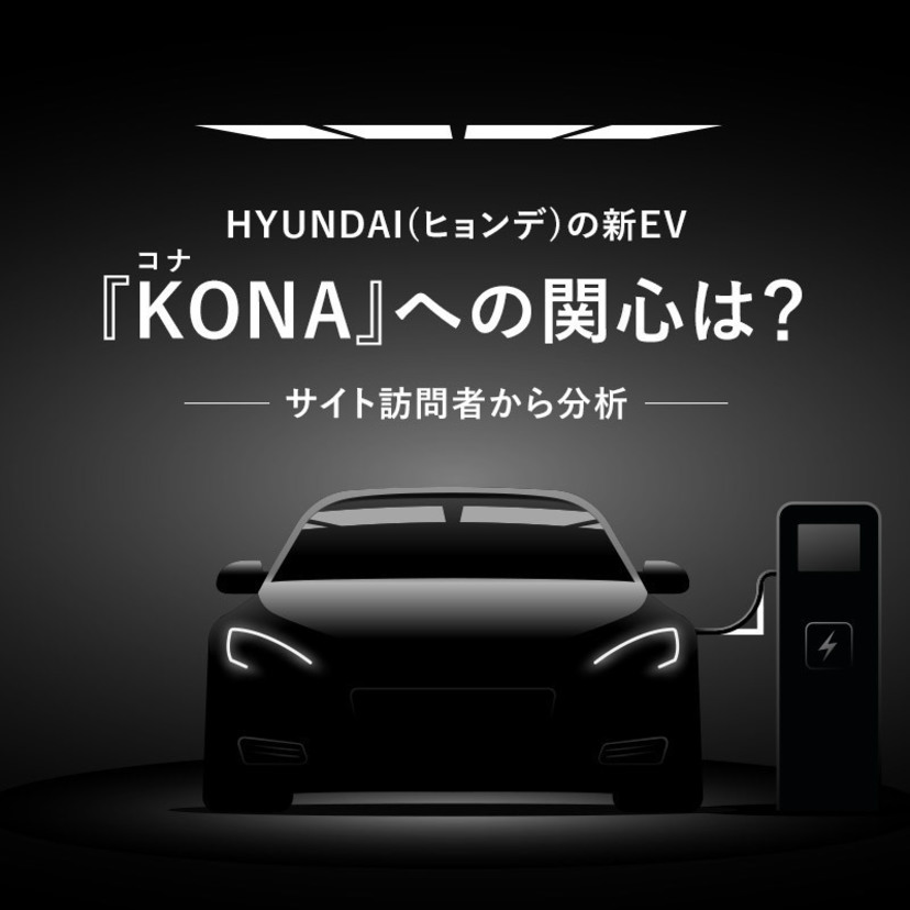 HYUNDAI(ヒョンデ)の新EV「KONA(コナ)」への関心は？サイト訪問者から分析