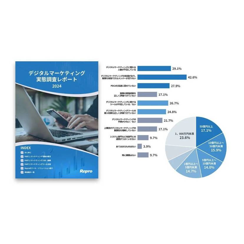 デジマの課題は「ノウハウ不足」と「ツール」に集中　デジタル顧客体験の改善が明確な注力領域に【Repro調査】