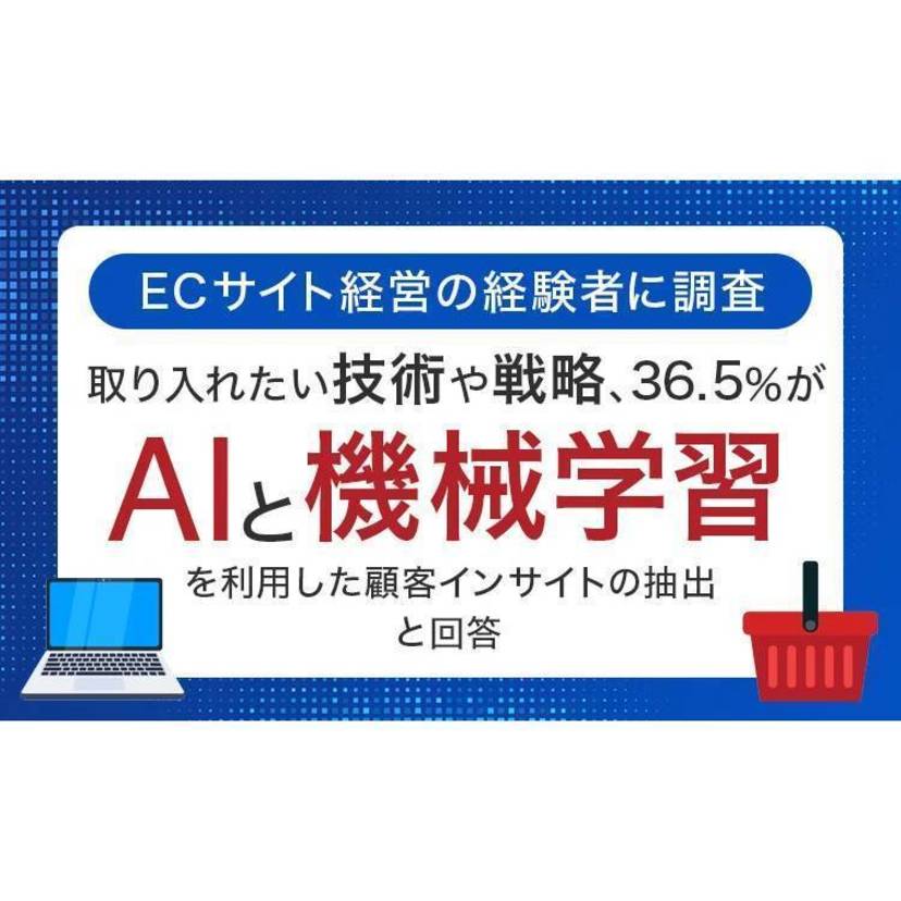 ECサイト経営の経験者が取り入れたい技術や戦略は「AIと機械学習を利用した顧客インサイトの抽出」が約4割【NEXER・SmartDeal調査】