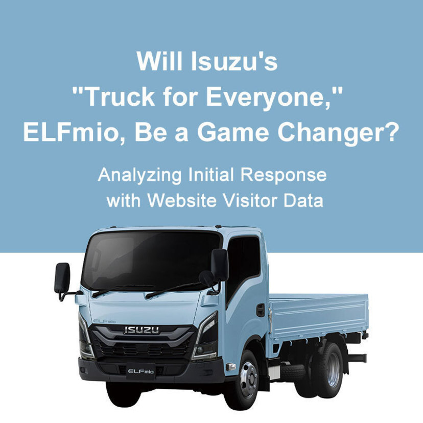 Will Isuzu's "Truck for Everyone," ELFmio, Be a Game Changer? Analyzing Initial Response with Website Visitor Data