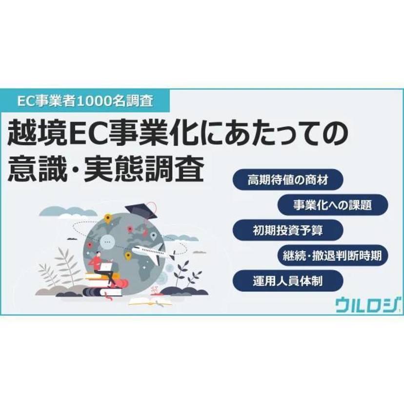 ディーエムソリューションズ、越境EC事業化にあたっての意識・実態調査を公開