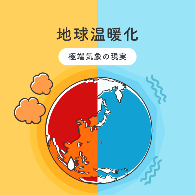 地球温暖化 ～ 極端気象の現実