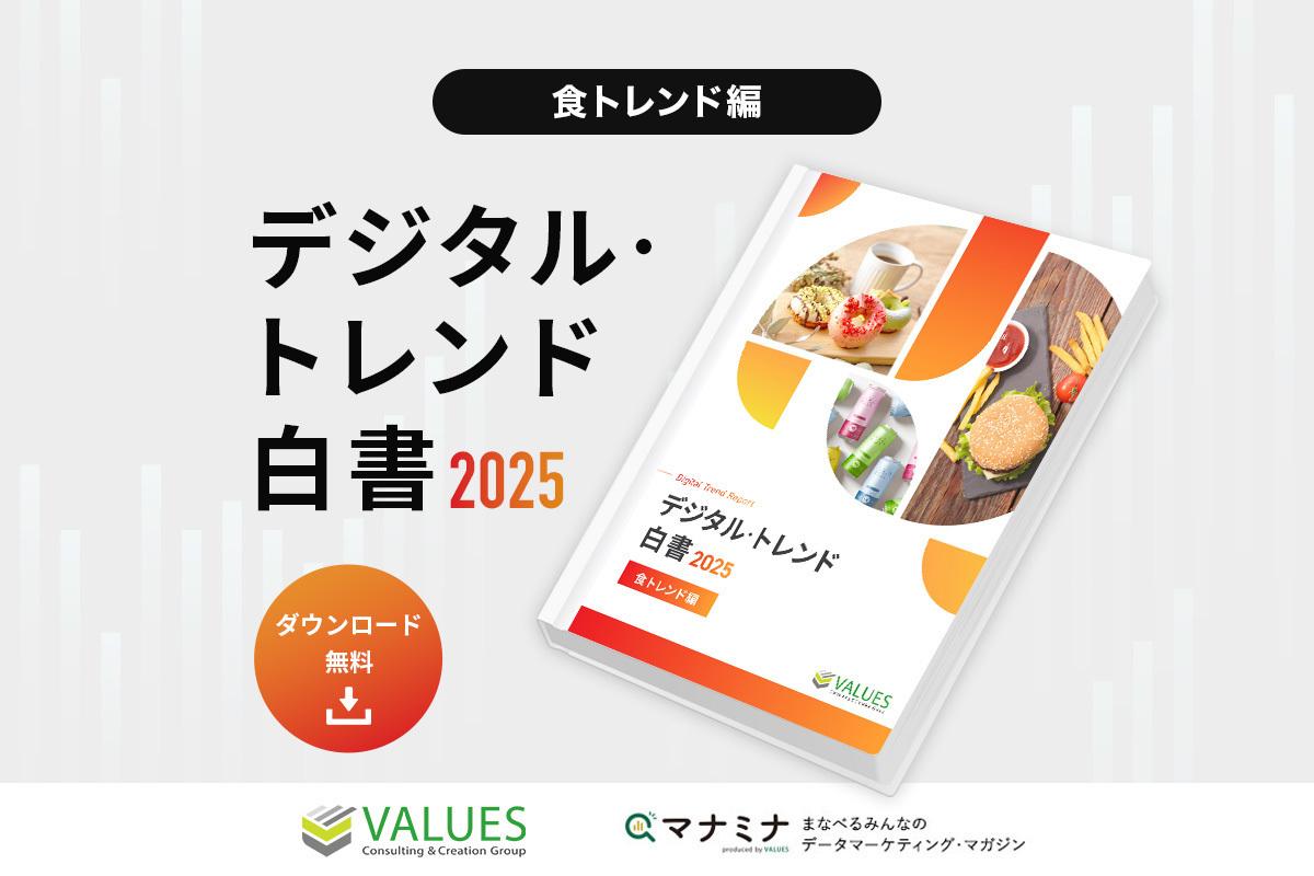 無料レポート】デジタル・トレンド白書2025 – 食トレンド編