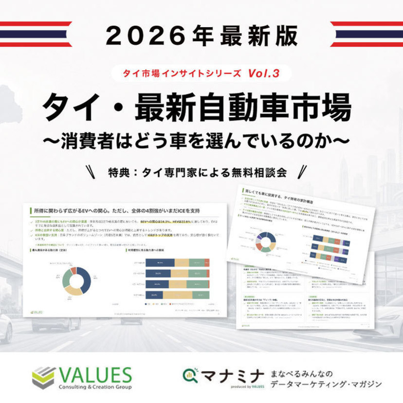 【無料レポート】タイ自動車市場2026〜消費者はどう車を選んでいるのか