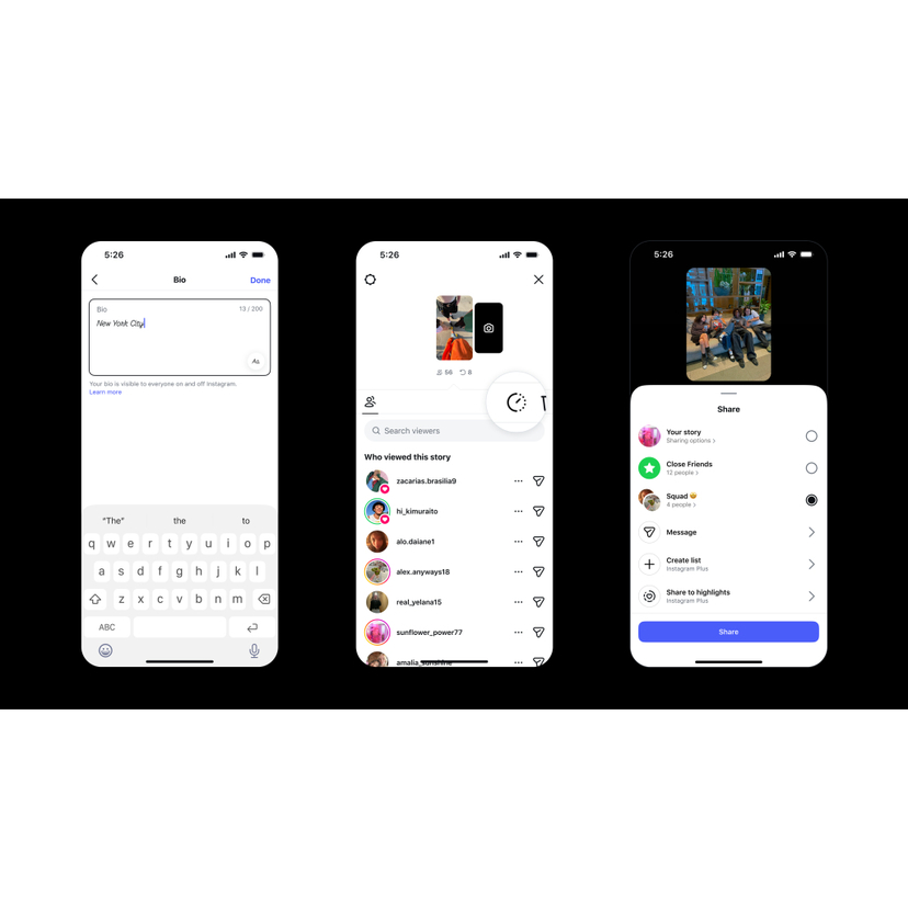 Instagram、新たなサブスクリプション「Instagram Plus」の提供を開始