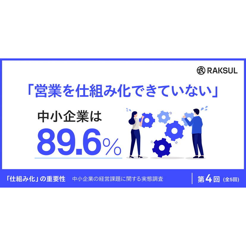 ツールを入れても楽にならないのはなぜ？中小企業のDXを阻む“仕組み化不足”の実態【ラクスル調査】