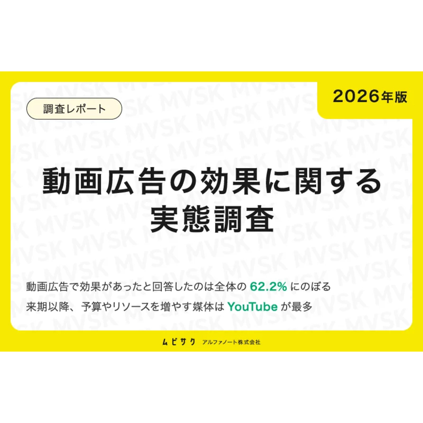 売上よりも「理解」に効く？マーケターの62.2%が効果を実感した動画広告の実態【アルファノート調査】